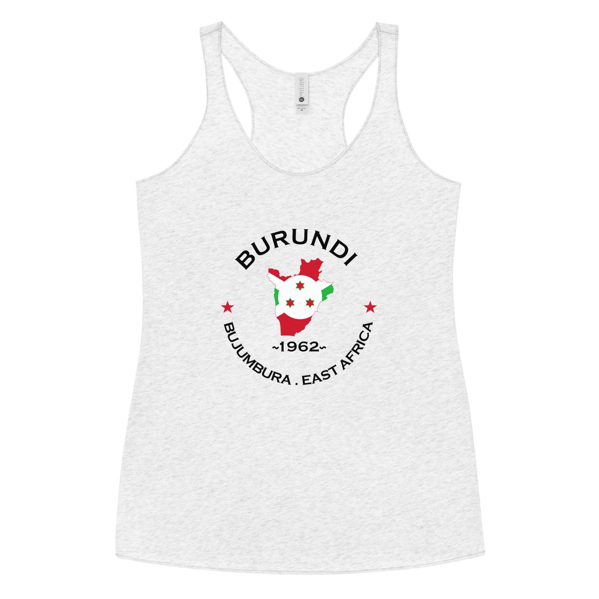 Burundi Women's Racerback Tank